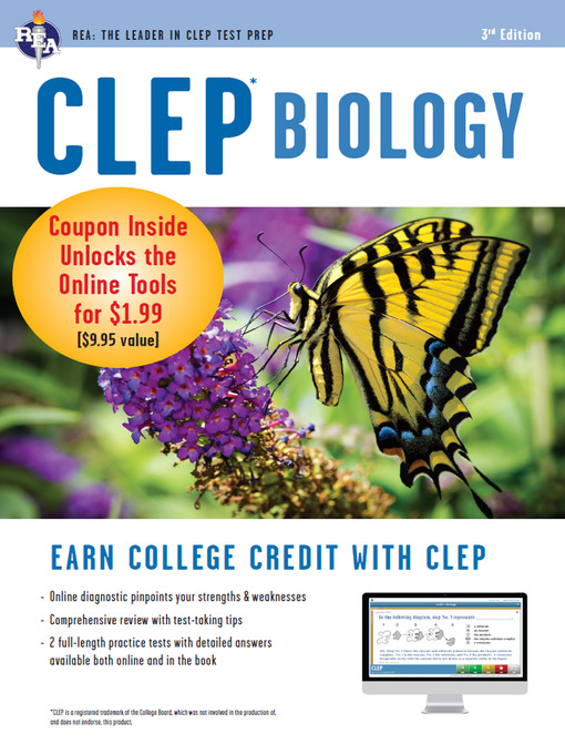 Title details for CLEP Biology w/ Online Practice Exams by Laurie Ann Callihan - Available